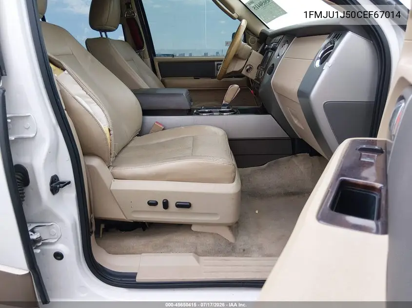 2012 Ford Expedition Xlt VIN: 1FMJU1J50CEF67014 Lot: 45650415