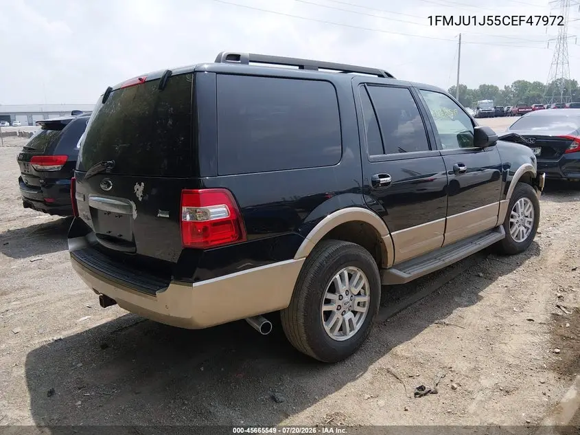 2012 Ford Expedition Xlt VIN: 1FMJU1J55CEF47972 Lot: 45665549