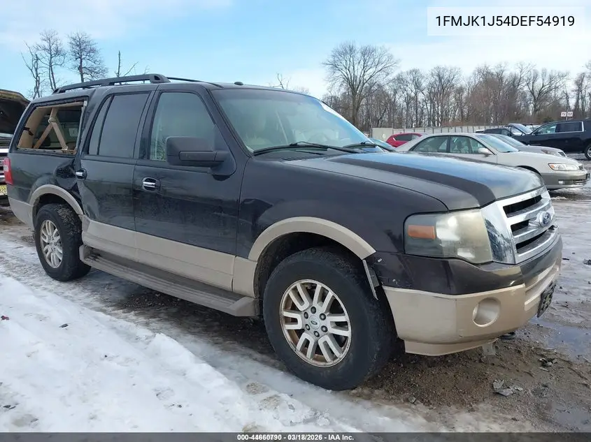 1FMJK1J54DEF54919 2013 Ford Expedition El Xlt