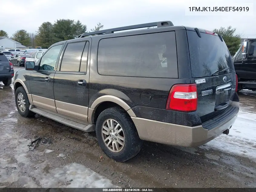 1FMJK1J54DEF54919 2013 Ford Expedition El Xlt