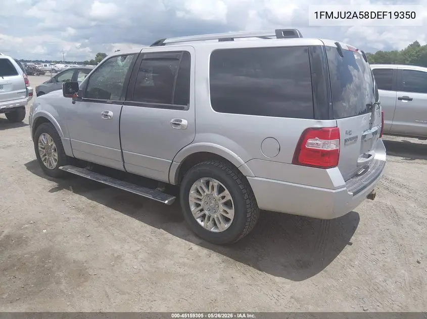 2013 Ford Expedition Limited VIN: 1FMJU2A58DEF19350 Lot: 45159305