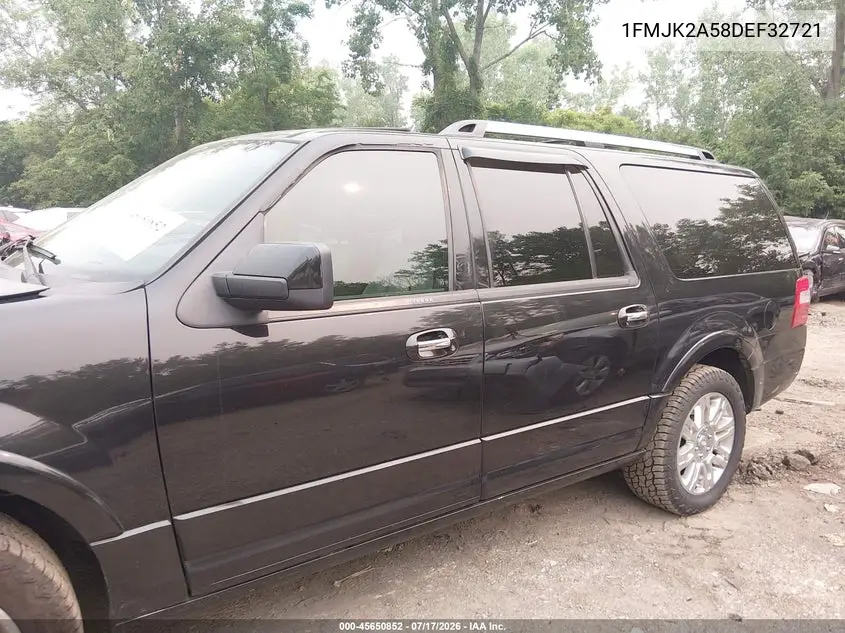 2013 Ford Expedition El Limited VIN: 1FMJK2A58DEF32721 Lot: 45650852