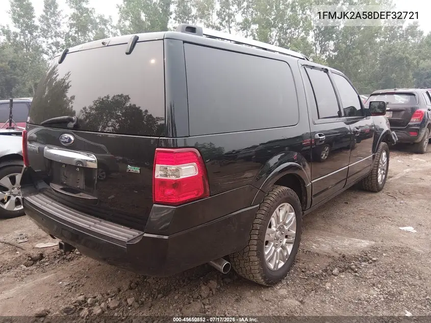2013 Ford Expedition El Limited VIN: 1FMJK2A58DEF32721 Lot: 45650852