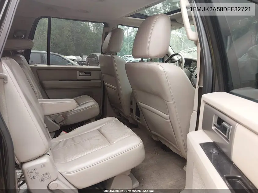 2013 Ford Expedition El Limited VIN: 1FMJK2A58DEF32721 Lot: 45650852