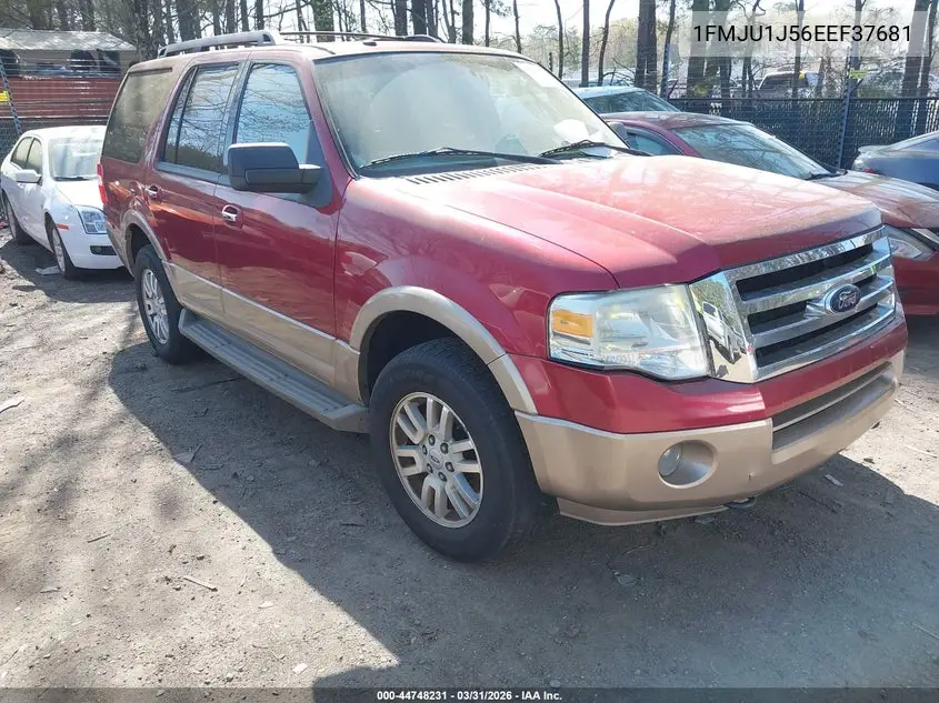 2014 Ford Expedition Xlt VIN: 1FMJU1J56EEF37681 Lot: 44748231