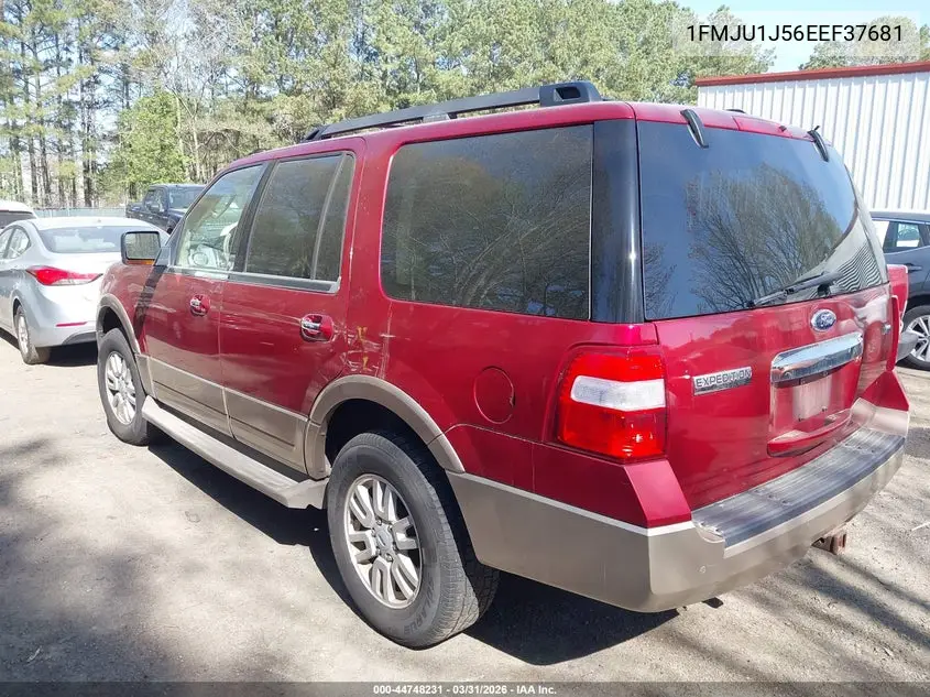 2014 Ford Expedition Xlt VIN: 1FMJU1J56EEF37681 Lot: 44748231