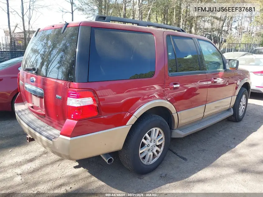 2014 Ford Expedition Xlt VIN: 1FMJU1J56EEF37681 Lot: 44748231