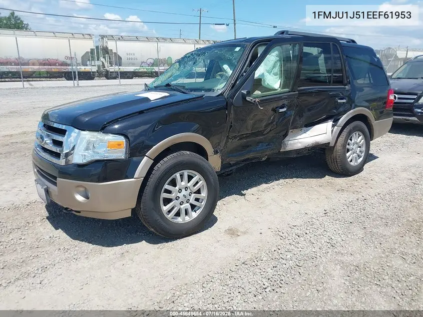 2014 Ford Expedition Xlt VIN: 1FMJU1J51EEF61953 Lot: 45648654
