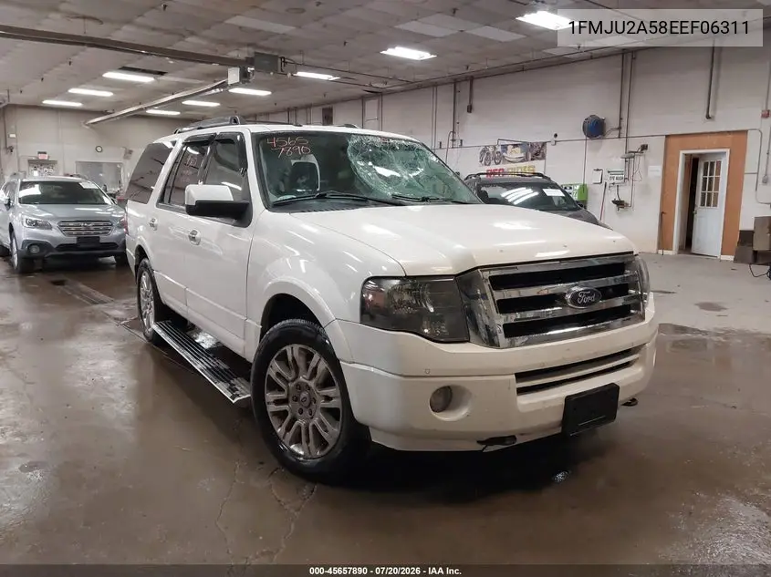 2014 Ford Expedition Limited VIN: 1FMJU2A58EEF06311 Lot: 45657890