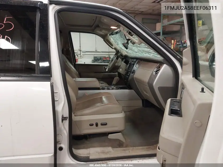2014 Ford Expedition Limited VIN: 1FMJU2A58EEF06311 Lot: 45657890