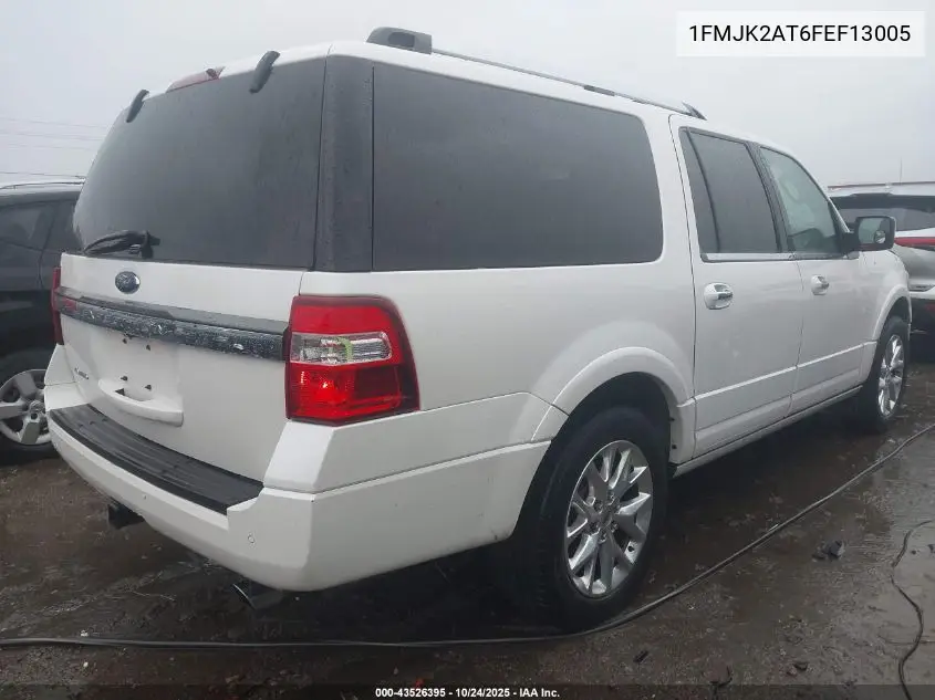 1FMJK2AT6FEF13005 2015 Ford Expedition El Limited