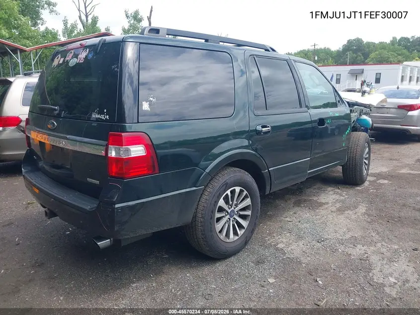 2015 Ford Expedition Xlt VIN: 1FMJU1JT1FEF30007 Lot: 45570234