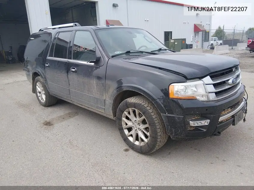 2015 Ford Expedition El Limited VIN: 1FMJK2AT8FEF22207 Lot: 45611635