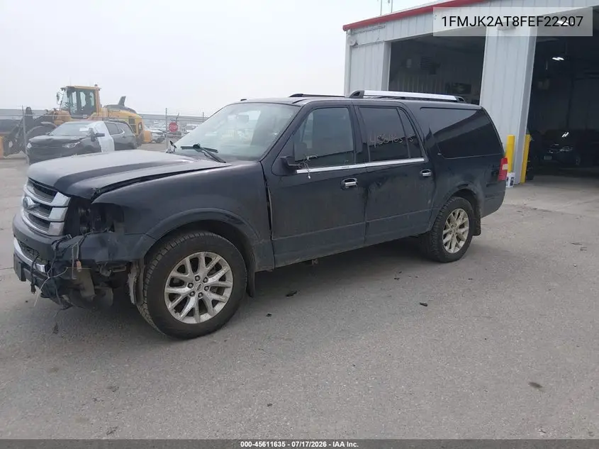 2015 Ford Expedition El Limited VIN: 1FMJK2AT8FEF22207 Lot: 45611635