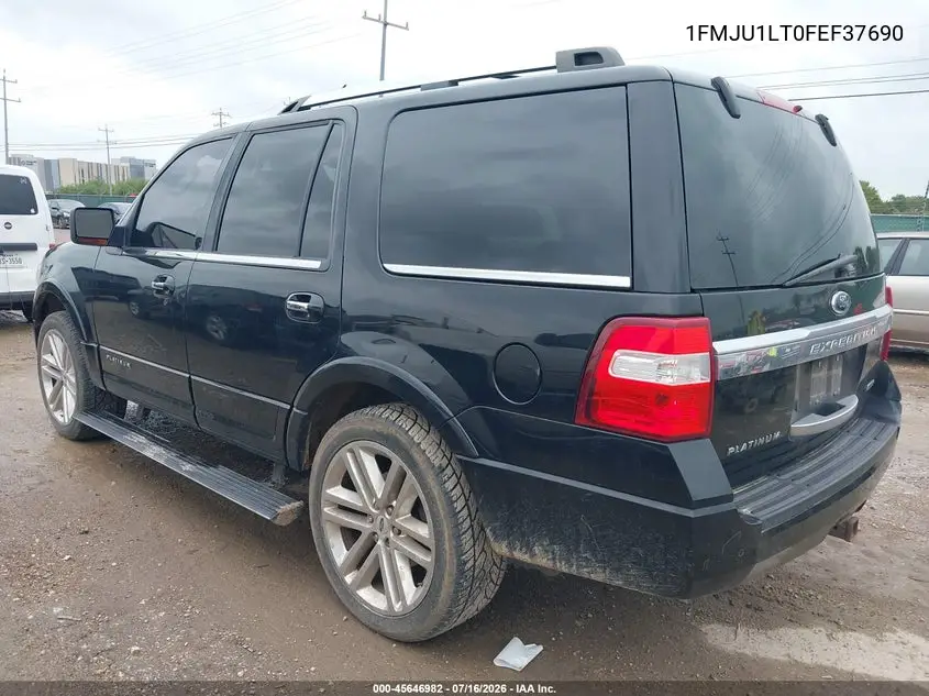 2015 Ford Expedition Platinum VIN: 1FMJU1LT0FEF37690 Lot: 45646982