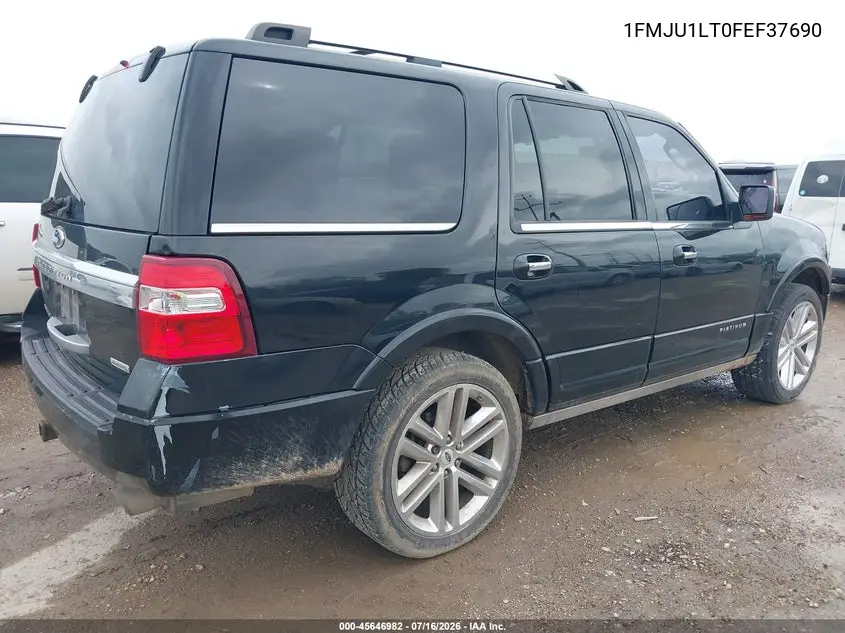 2015 Ford Expedition Platinum VIN: 1FMJU1LT0FEF37690 Lot: 45646982
