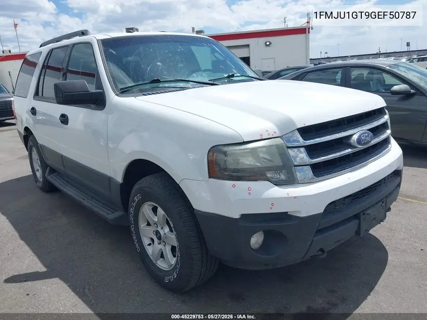 2016 Ford Expedition Xl VIN: 1FMJU1GT9GEF50787 Lot: 45229753