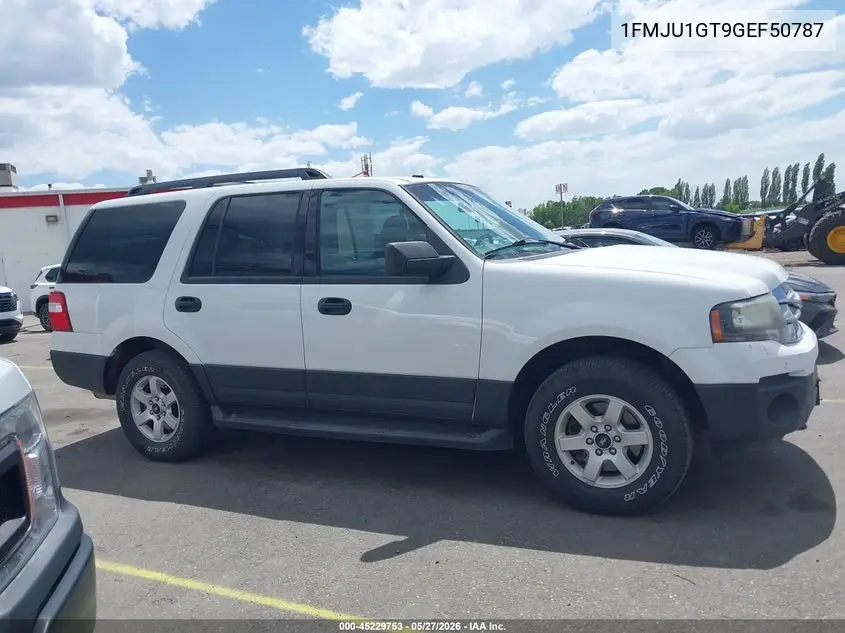 2016 Ford Expedition Xl VIN: 1FMJU1GT9GEF50787 Lot: 45229753