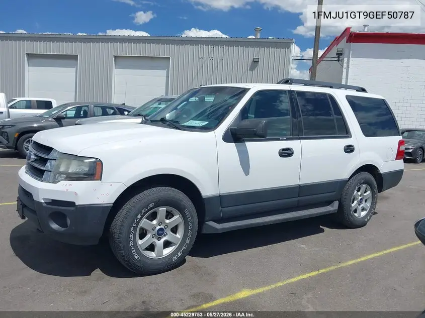2016 Ford Expedition Xl VIN: 1FMJU1GT9GEF50787 Lot: 45229753