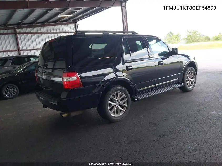 2016 Ford Expedition Limited VIN: 1FMJU1KT8GEF54899 Lot: 45494967