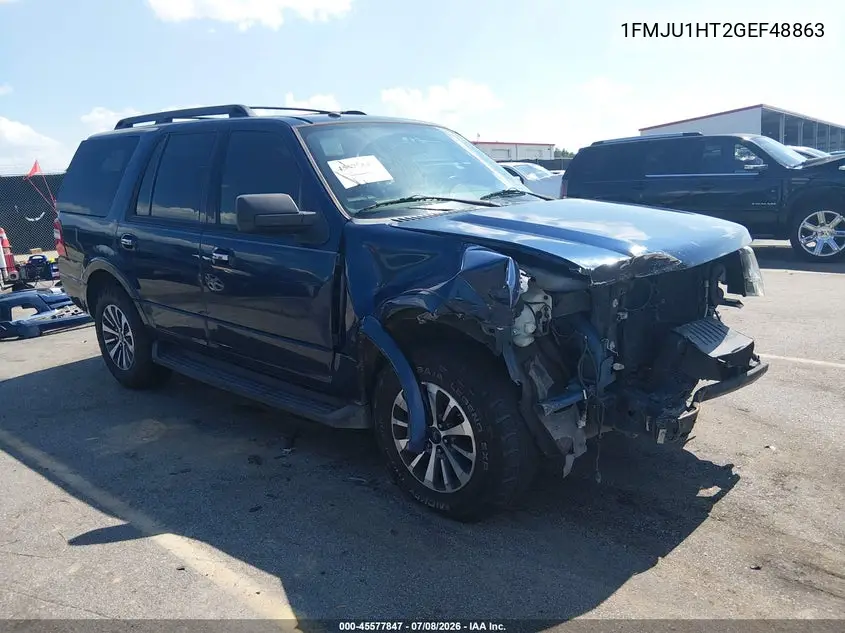 2016 Ford Expedition King Ranch/Xlt VIN: 1FMJU1HT2GEF48863 Lot: 45577847