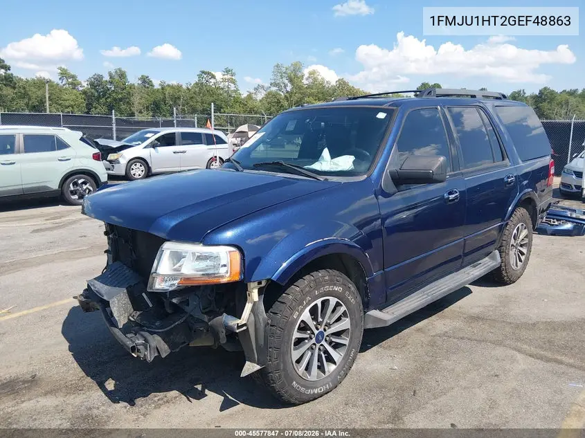 2016 Ford Expedition King Ranch/Xlt VIN: 1FMJU1HT2GEF48863 Lot: 45577847