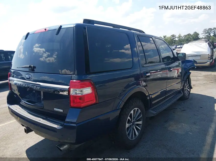 2016 Ford Expedition King Ranch/Xlt VIN: 1FMJU1HT2GEF48863 Lot: 45577847