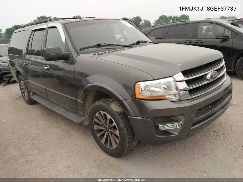 2016 Ford Expedition El Xlt VIN: 1FMJK1JT8GEF37737 Lot: 45618557