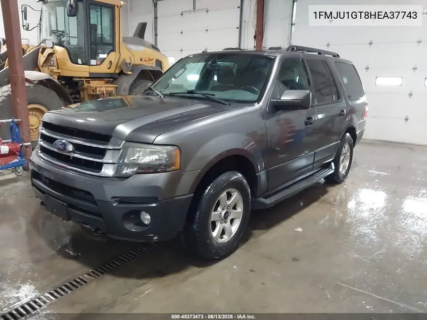 2017 Ford Expedition Xl VIN: 1FMJU1GT8HEA37743 Lot: 45373473