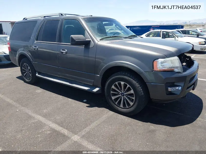 2017 Ford Expedition El Xlt VIN: 1FMJK1JT7HEA04537 Lot: 45390668