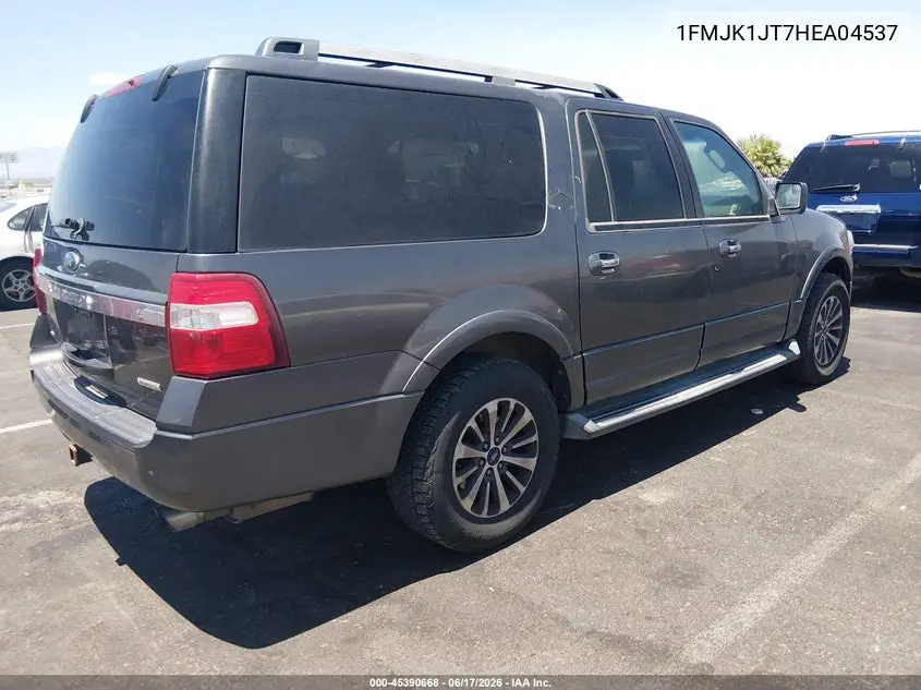 2017 Ford Expedition El Xlt VIN: 1FMJK1JT7HEA04537 Lot: 45390668