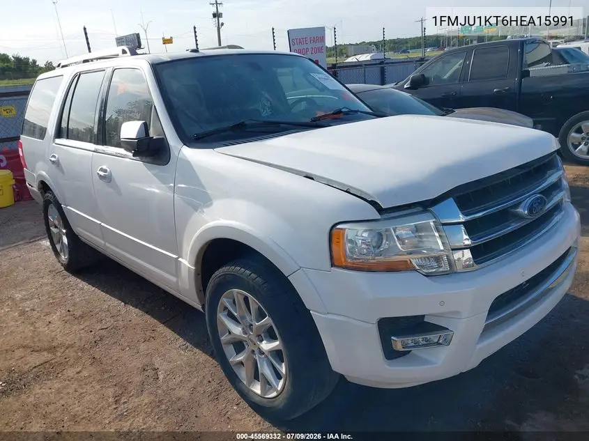 2017 Ford Expedition Limited VIN: 1FMJU1KT6HEA15991 Lot: 45569332