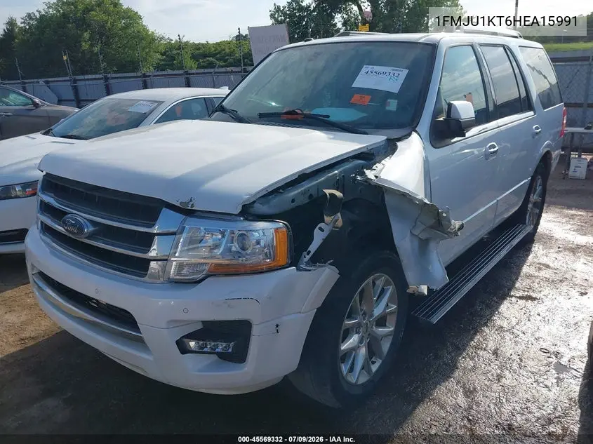 2017 Ford Expedition Limited VIN: 1FMJU1KT6HEA15991 Lot: 45569332