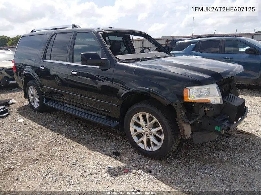 2017 Ford Expedition El Limited VIN: 1FMJK2AT2HEA07125 Lot: 45639150