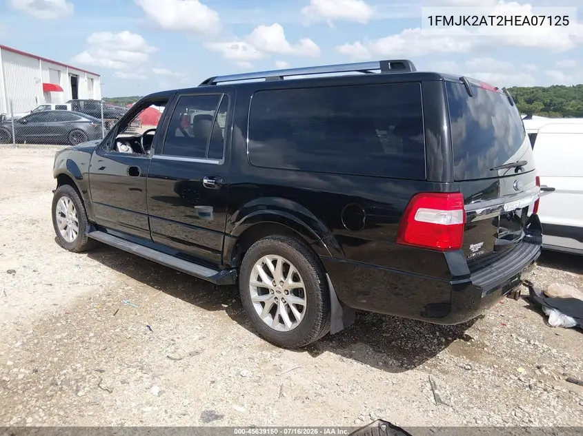 2017 Ford Expedition El Limited VIN: 1FMJK2AT2HEA07125 Lot: 45639150