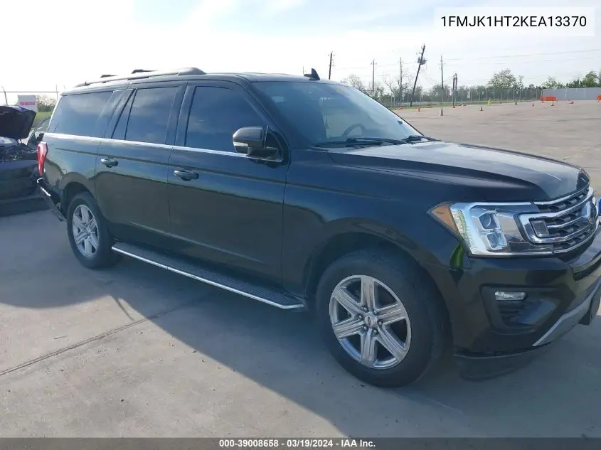 1FMJK1HT2KEA13370 2019 Ford Expedition Max Xlt