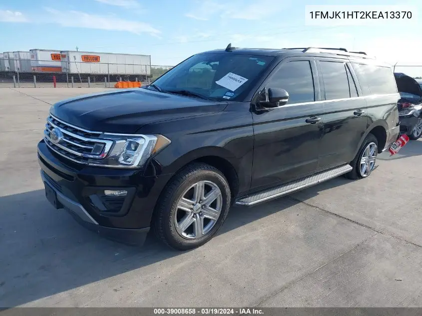 1FMJK1HT2KEA13370 2019 Ford Expedition Max Xlt