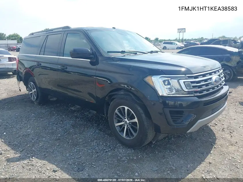 2019 Ford Expedition Max Xlt VIN: 1FMJK1HT1KEA38583 Lot: 45570139