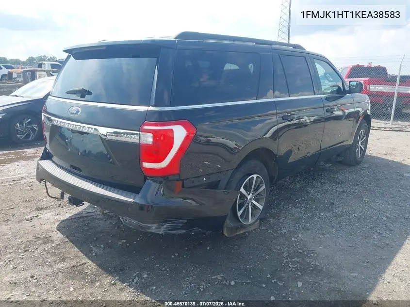 2019 Ford Expedition Max Xlt VIN: 1FMJK1HT1KEA38583 Lot: 45570139