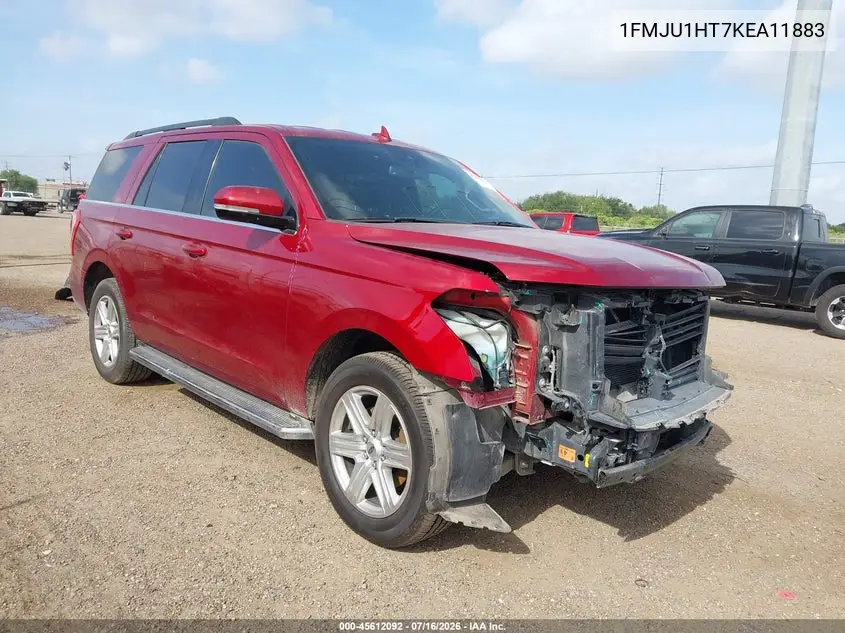 2019 Ford Expedition Xlt VIN: 1FMJU1HT7KEA11883 Lot: 45612092