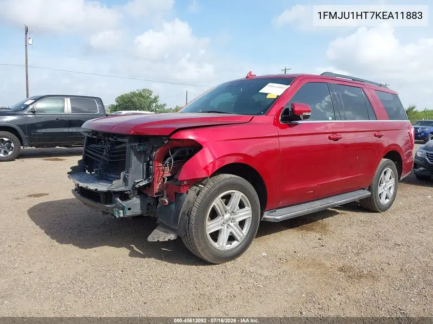 2019 Ford Expedition Xlt VIN: 1FMJU1HT7KEA11883 Lot: 45612092