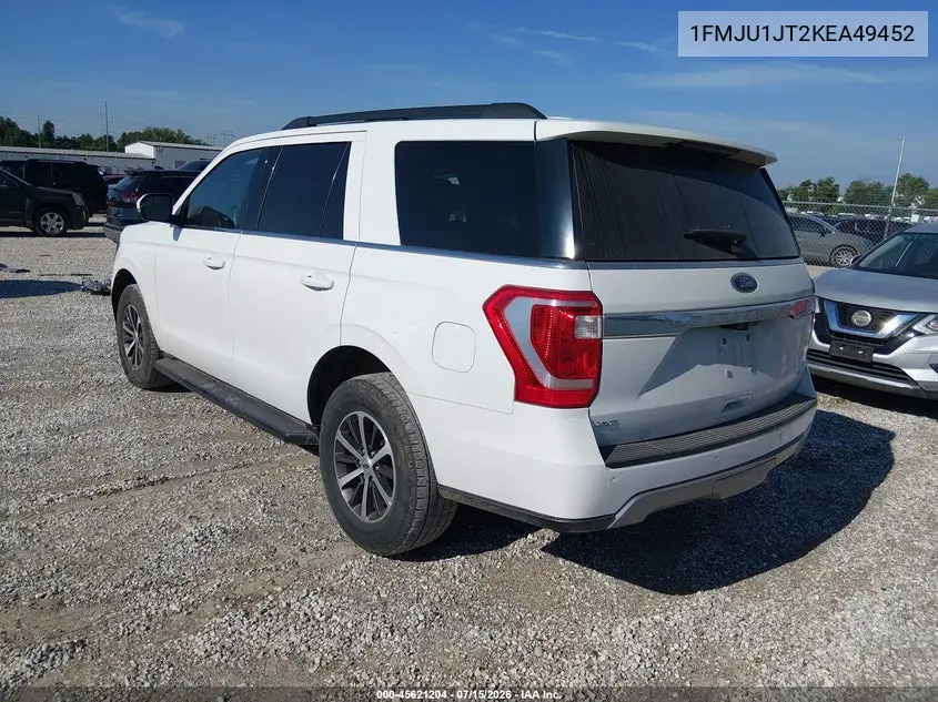2019 Ford Expedition Xlt VIN: 1FMJU1JT2KEA49452 Lot: 45621204