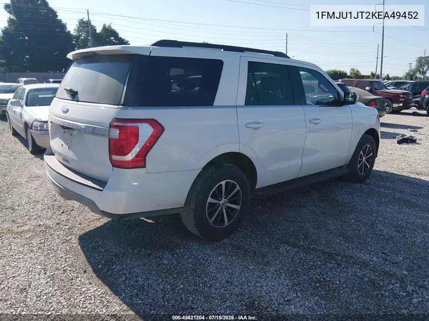 2019 Ford Expedition Xlt VIN: 1FMJU1JT2KEA49452 Lot: 45621204
