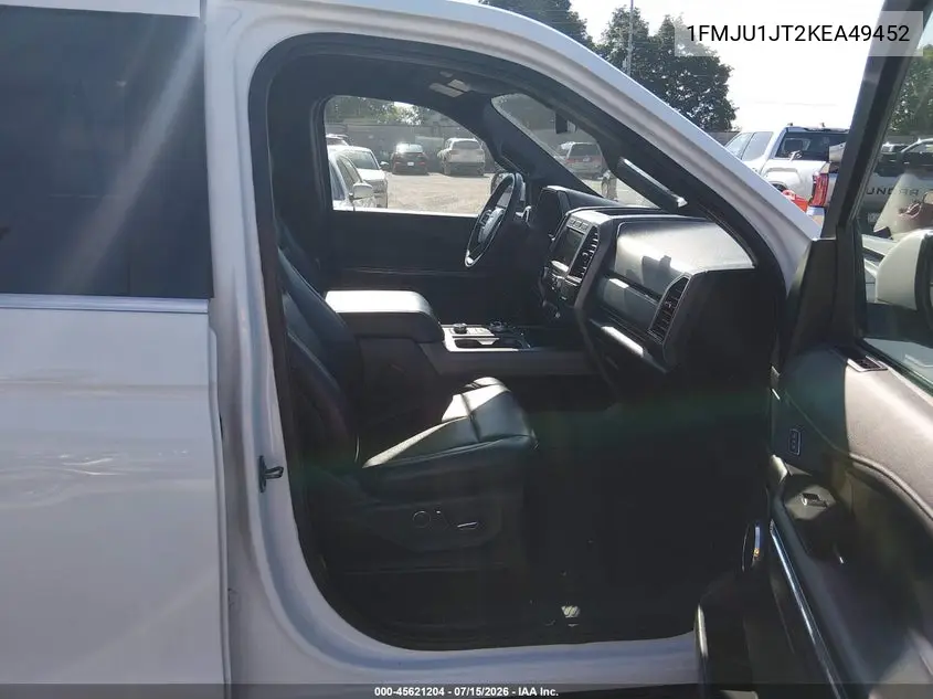 2019 Ford Expedition Xlt VIN: 1FMJU1JT2KEA49452 Lot: 45621204
