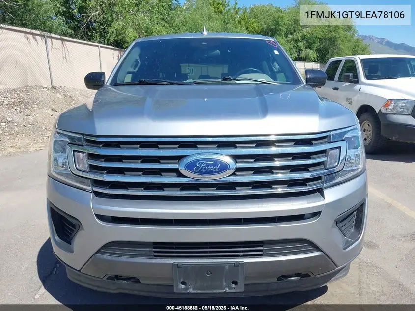 2020 Ford Expedition Xl Max VIN: 1FMJK1GT9LEA78106 Lot: 45158882