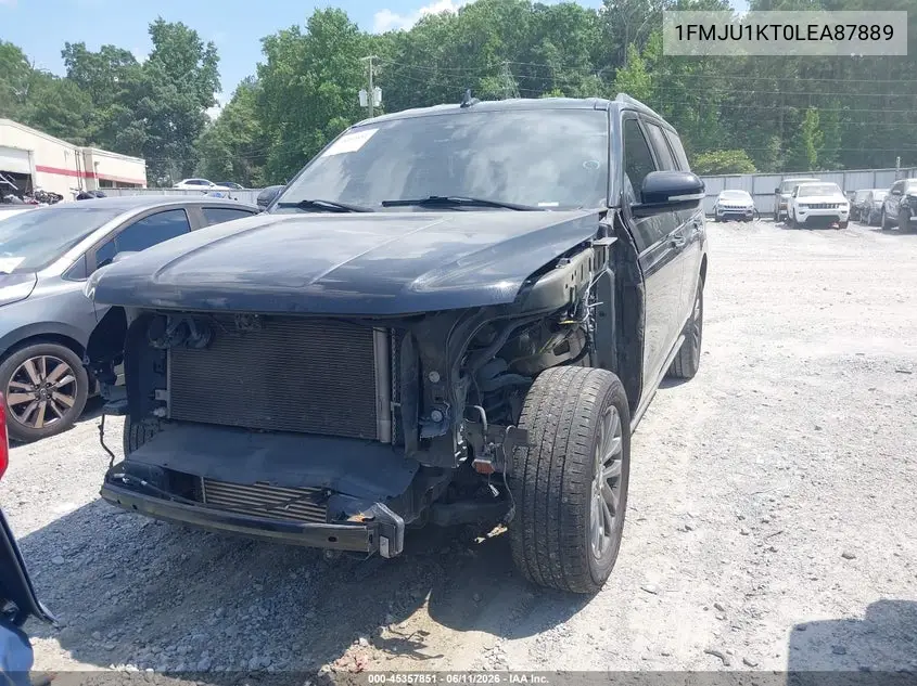 2020 Ford Expedition Limited VIN: 1FMJU1KT0LEA87889 Lot: 45357851