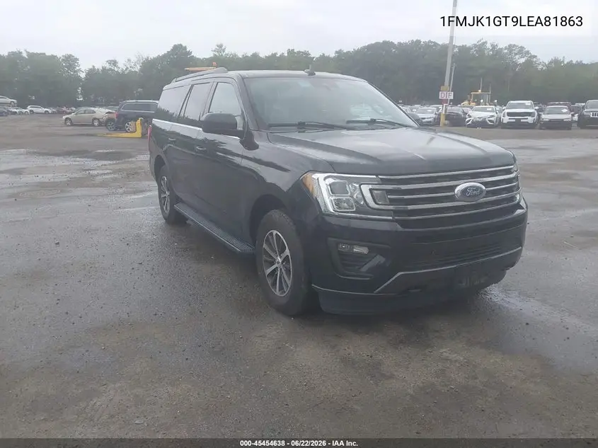 2020 Ford Expedition Xl Max VIN: 1FMJK1GT9LEA81863 Lot: 45454638