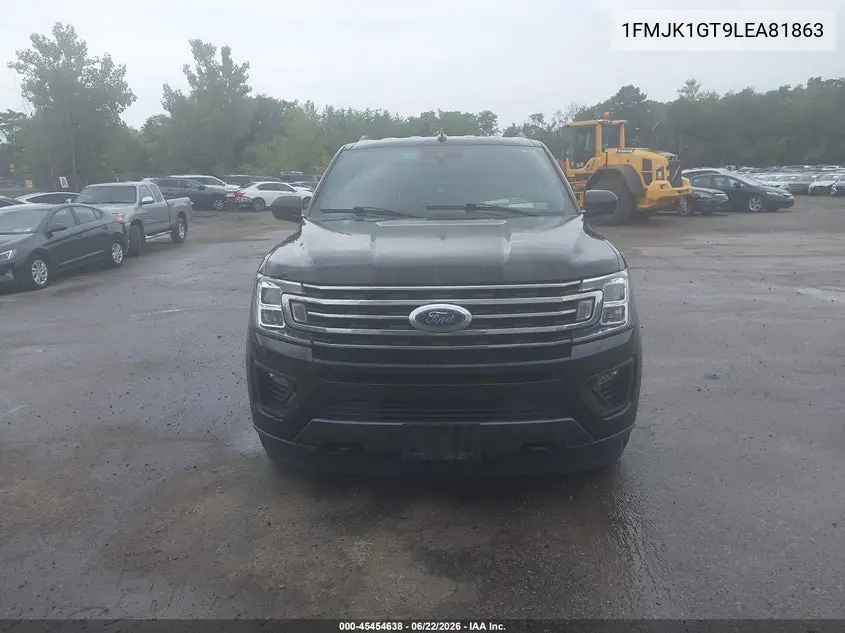 2020 Ford Expedition Xl Max VIN: 1FMJK1GT9LEA81863 Lot: 45454638