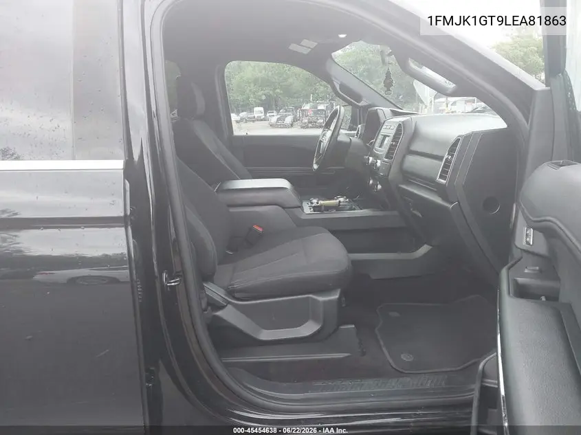 2020 Ford Expedition Xl Max VIN: 1FMJK1GT9LEA81863 Lot: 45454638