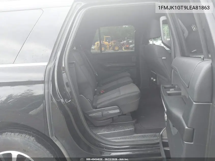 2020 Ford Expedition Xl Max VIN: 1FMJK1GT9LEA81863 Lot: 45454638